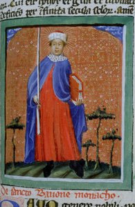 Pagina dalla Legenda Aurea, Bruges, c.1400-10 da Flemish School