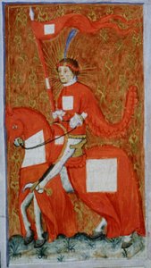 Pagina dalla Legenda Aurea, Bruges, c.1400-10 da Flemish School