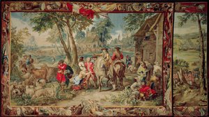 Sacco, dalla serie La Scienza Militare, Officina di Judocus de Vos, c.1715-24 da Flemish School