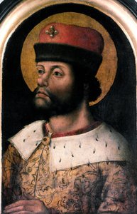 Ritratto di Carlo Magno (Carlo I detto Carlo il Grande) da Flemish School