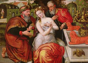 Susanna e i vecchioni da Flemish School