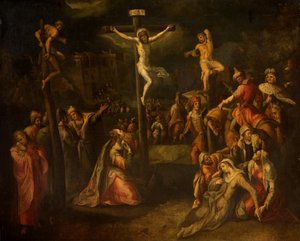 La crocifissione, 1550?-1700