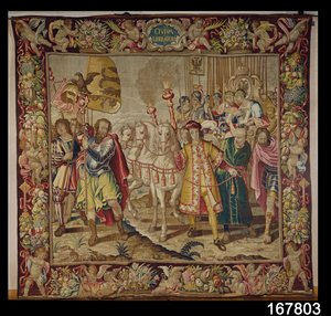 Il trionfo di Carlo V, dall