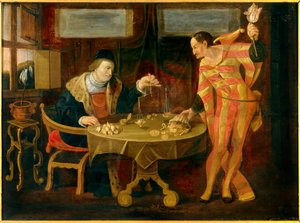 La vendita dei bulbi di tulipano da Flemish School