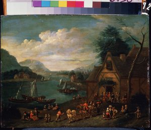 Una taverna sul mare da Flemish School