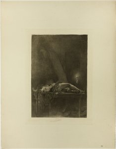 A una cena di atei da Félicien Rops