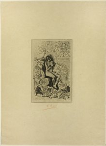 Frontespizio per Rimes de Joie da Félicien Rops