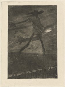 Satana che semina zizzania da Félicien Rops