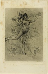 La Foglia di Vite da Félicien Rops