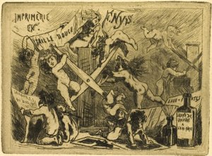 La stampa da Félicien Rops