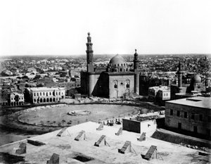 Veduta generale del Cairo, Egitto, 1878