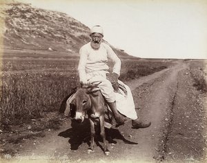Ritratto di un contadino nei pressi di Haifa. L