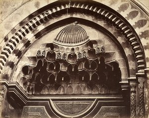 Rilievo di una nicchia, Egitto da Félix Bonfils