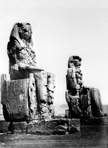 I Colossi di Memnone, Tebe, Nubia, Egitto