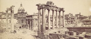 [Il Foro Romano] da Félix Bonfils