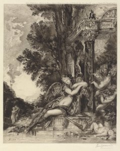 La Dea Discordia da Félix Bracquemond, after Gustave Moreau