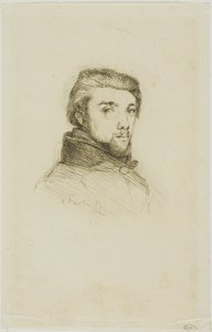 Ritratto di Fantin-Latour da Félix Henri Bracquemond