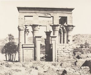 Ile de Fileh Philæ, edificio dell