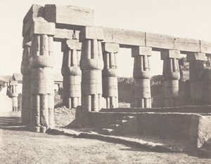 Louksor Tebe, Costruzione Posteriore - Gallerie Parallele