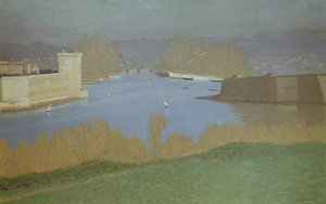 Il porto di Marsiglia da Félix Vallotton