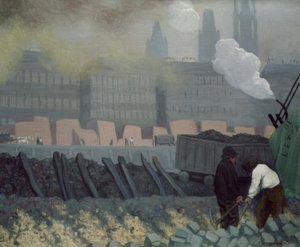Il porto di Rouen da Félix Vallotton