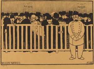 Deuxieme Bureau da Félix Vallotton