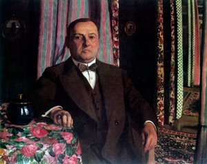 Ritratto di Georg E. Haasen, 1913 da Félix Vallotton