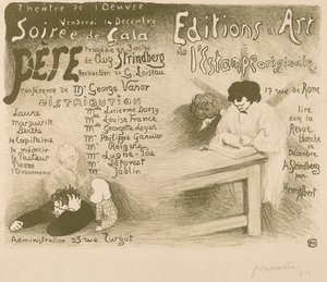 Père: tragedia in 3 atti di Aug. Strindberg, 1894 da Félix Vallotton