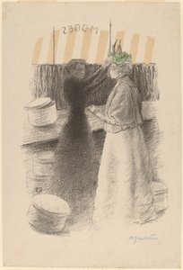 Il cappello verde da Félix Vallotton