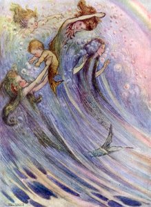 Sirene che giocano da Flora White