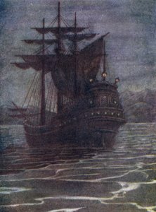 Nave pirata, la casa del vecchio Hook da Flora White