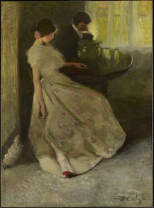 Il litigio, c.1902 da Florence Carlyle
