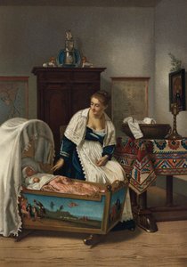 La giovane madre da Florent Willems
