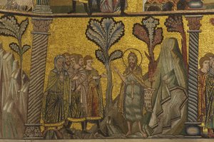 Il sermone del Battista da Florentine School