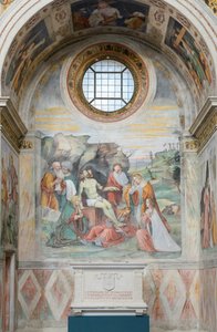 Affreschi del coro delle monache, Floriano Ferramola