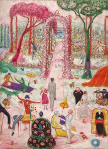 Domenica pomeriggio in campagna, 1917 da Florine Stettheimer