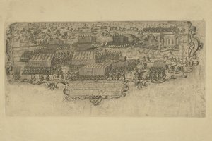 Battaglia di Leffingedijk tra le truppe di Stato di Ernst Casimir van Nassau e gli spagnoli di Alberto d