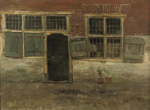 Piccole case, Leiden, 1881 da Floris Verster