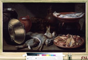Natura morta con lepri da Floris Gerritsz van Schooten