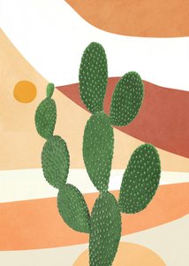Abstract Cactus II da Flow Line