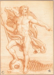 Nettuno da Follower of Charles Le Brun