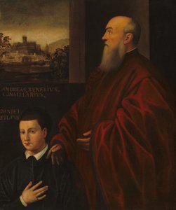 Andrea Renier e suo figlio Daniele