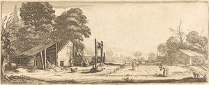 Il giardino da Follower of Jacques Callot