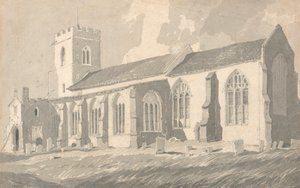 Lato Sud della Chiesa di Catfield, Norfolk