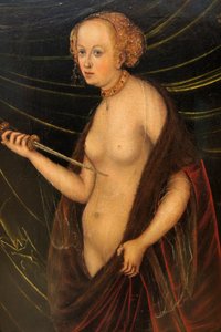 Tedesco: Selbstmord der Lucretia Il suicidio di Lucretia