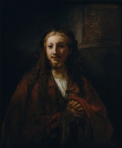 Cristo con un bastone da Follower of Rembrandt