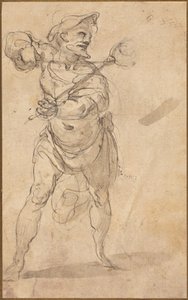 Un tormentatore con pinze da Follower of Taddeo Zuccaro