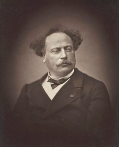 Alexandre Dumas, figlio romanziere e drammaturgo francese, 1824-1895, 1875-76 da Fontaine