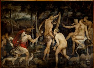 Diana, dea della caccia, e Atteone
