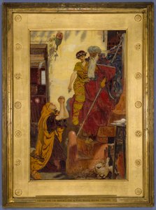 Elia e il figlio della vedova da Ford Madox Brown